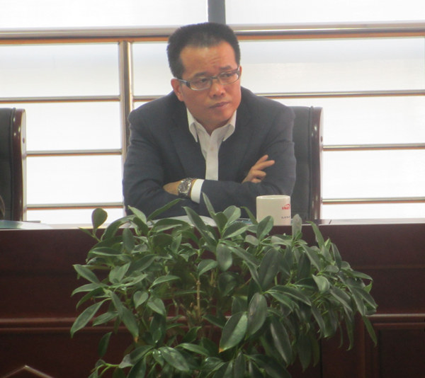 熱烈歡迎區(qū)領導蒞臨我司調研指導